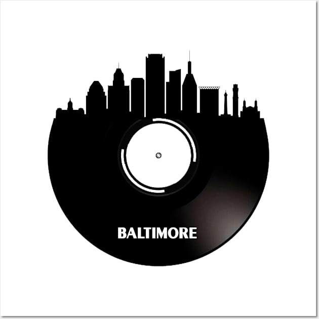 Baltimore Vinyl Wall Art by Ferrazi